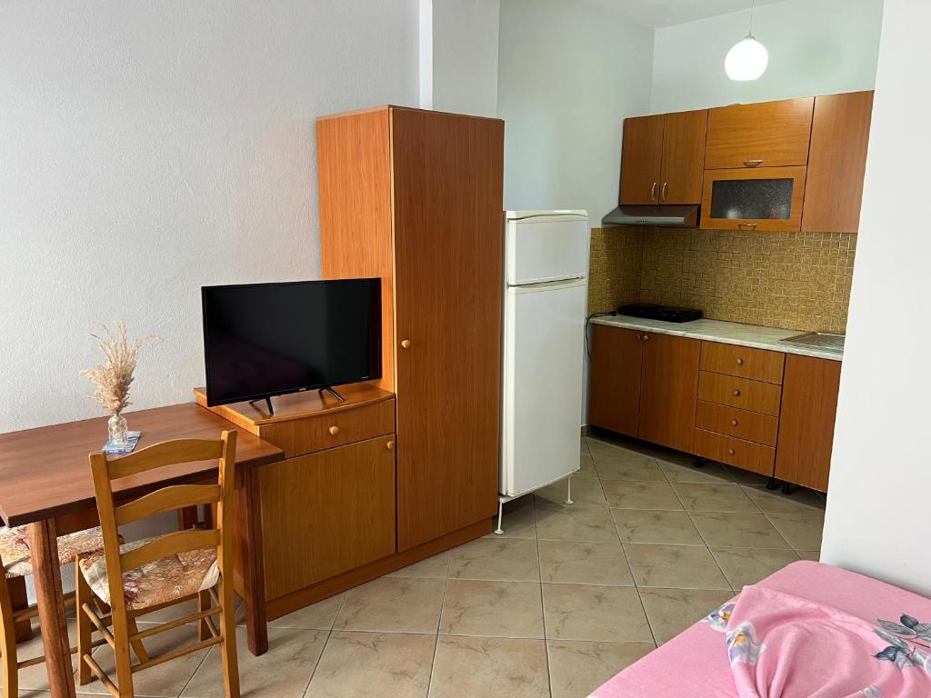 Kuchyň nebo kuchyňský kout v ubytování Armando Home-Free Parking Included