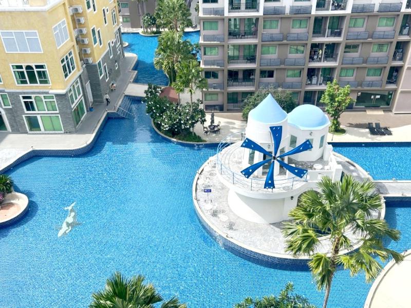 an image of a water slide at a resort at Arcadia II Beach hotel in Pattaya South