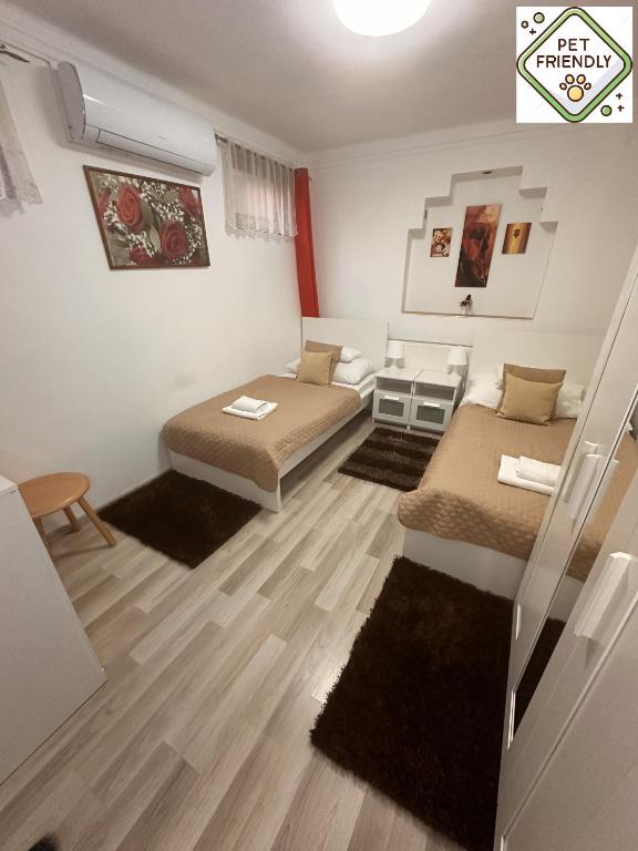 Postel nebo postele na pokoji v ubytování Le Rose Suites & Park Hotel