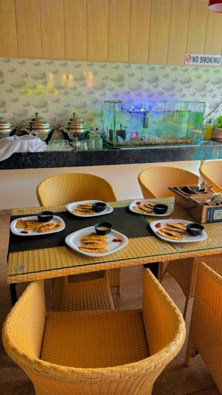 Restaurace v ubytování Seaside Stay