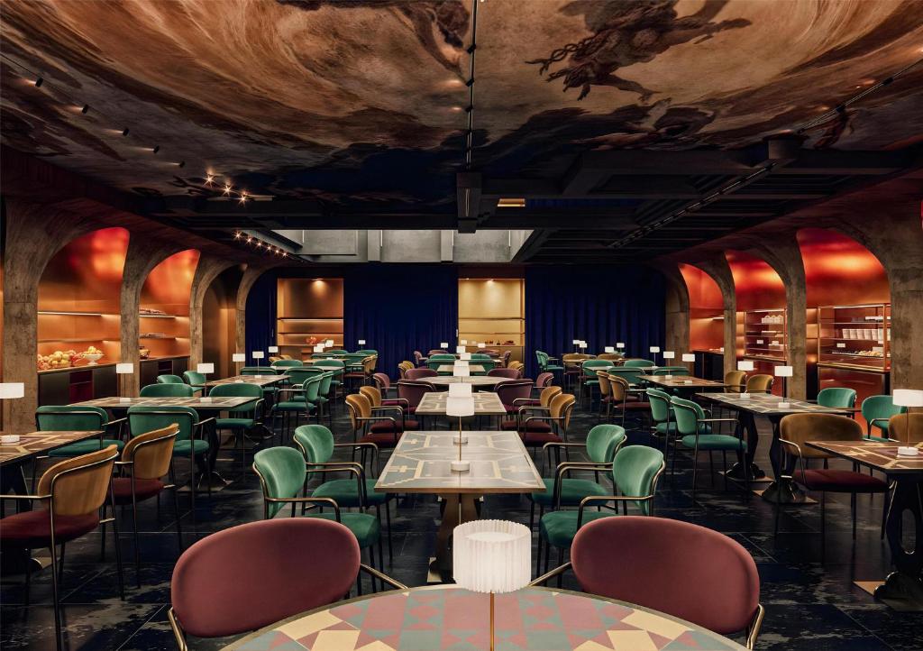 Restaurace v ubytování nhow Roma