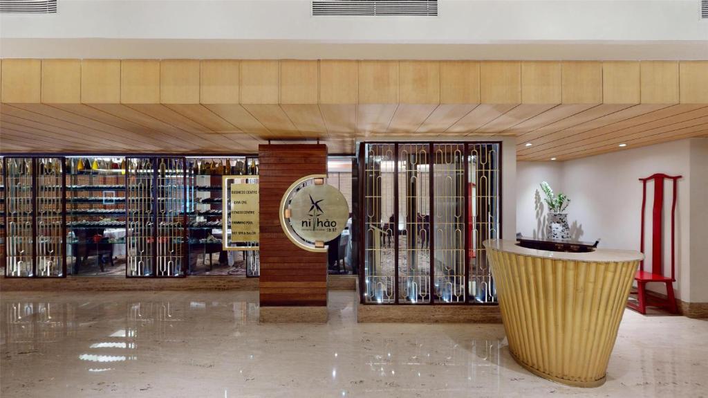 Vstupní hala nebo recepce v ubytování Radisson Blu Hotel, Nagpur