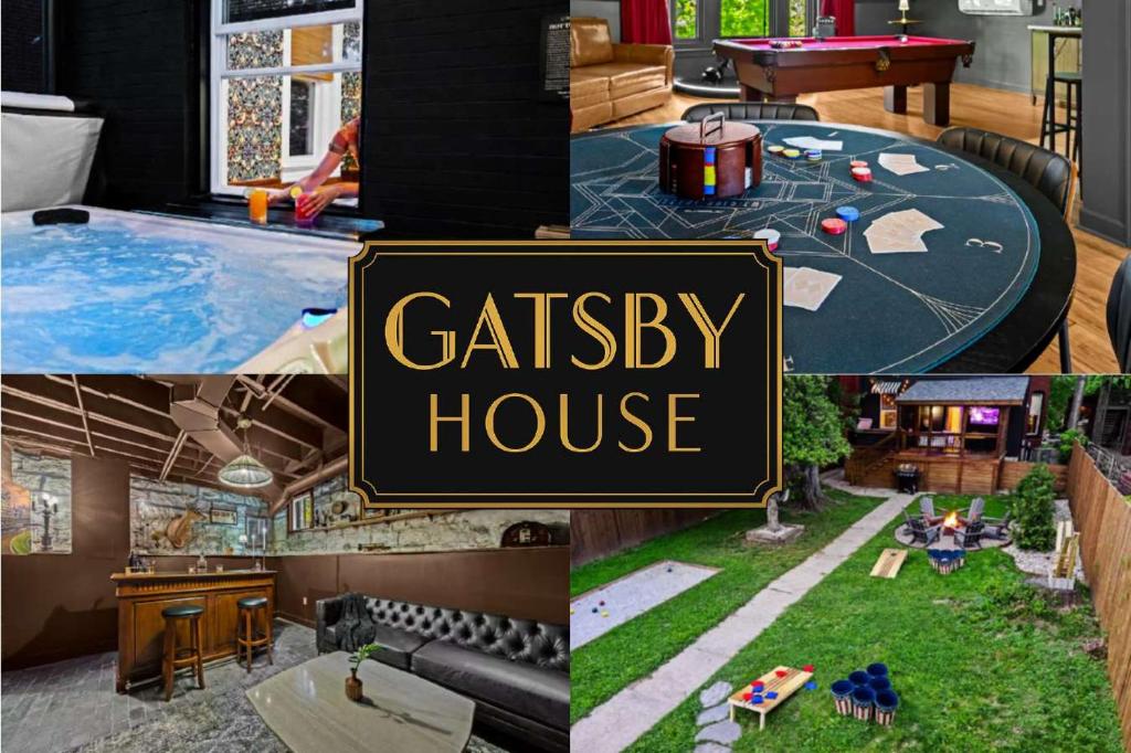 Φωτογραφία από το άλμπουμ του Gatsby House Mansion w Game Lounge & Hot Tub σε Louisville