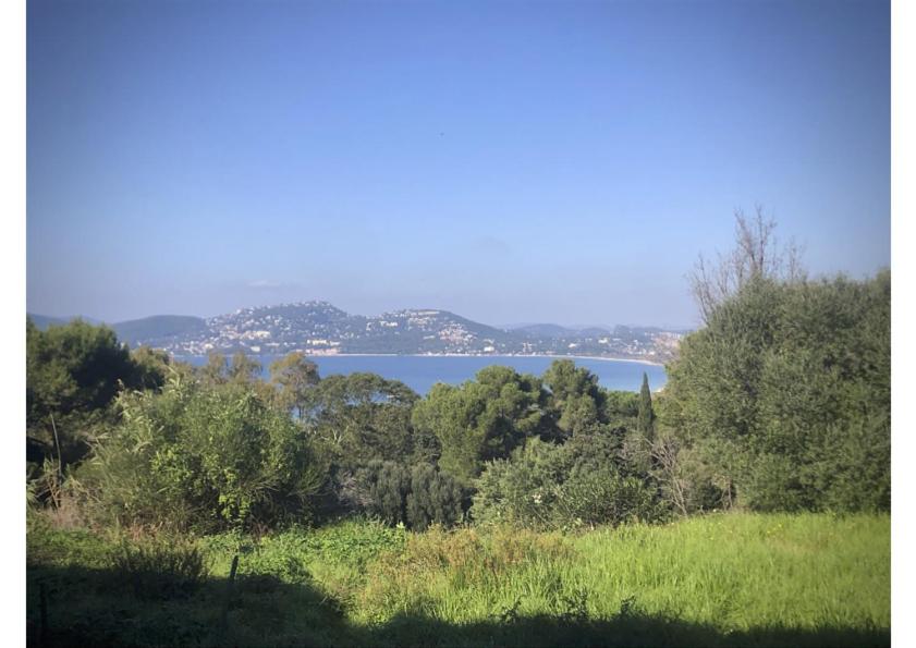 - une vue sur une étendue d'eau arborée dans l'établissement location studio Presqu'ile de Giens, à Hyères