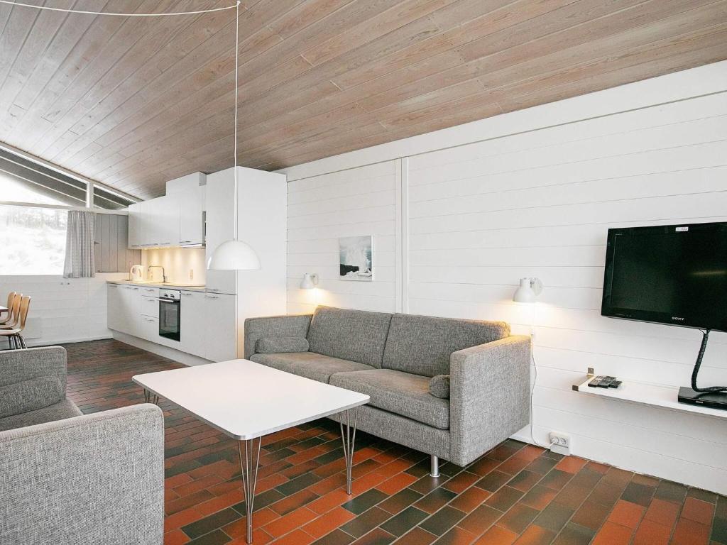 TV a/nebo společenská místnost v ubytování Vigsø Holiday Center
