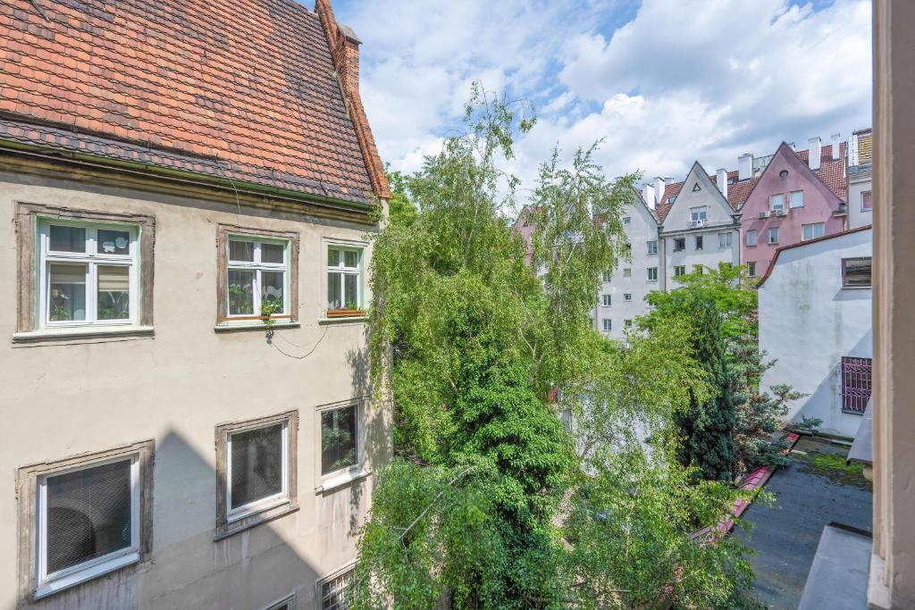 Budova, v ktorej sa apartmán nachádza