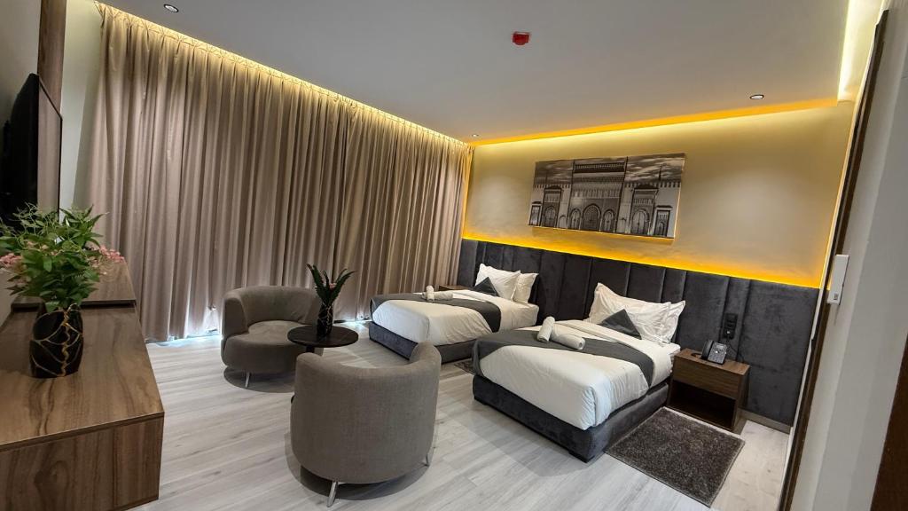 Posezení v ubytování Luxury hotel