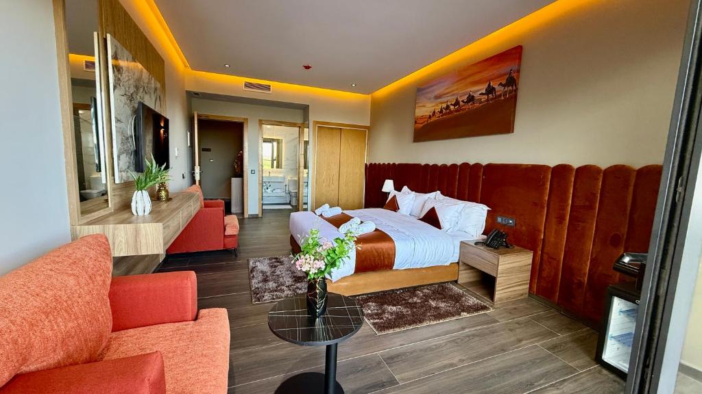 Posezení v ubytování Luxury hotel