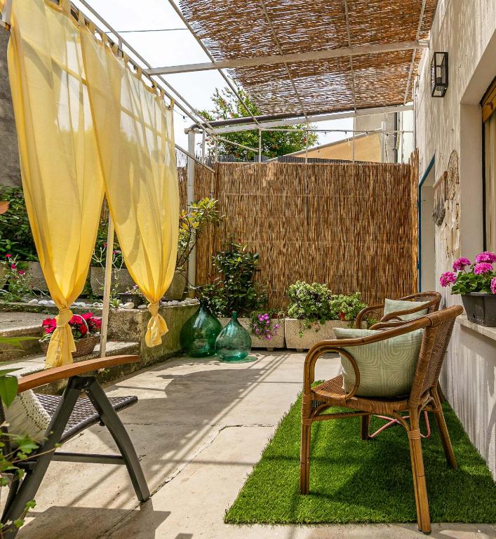Zahrada ubytování InGarda Rooms