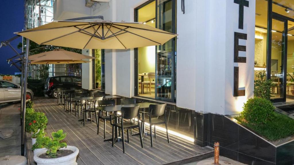 Restaurace v ubytování AFA Hotel