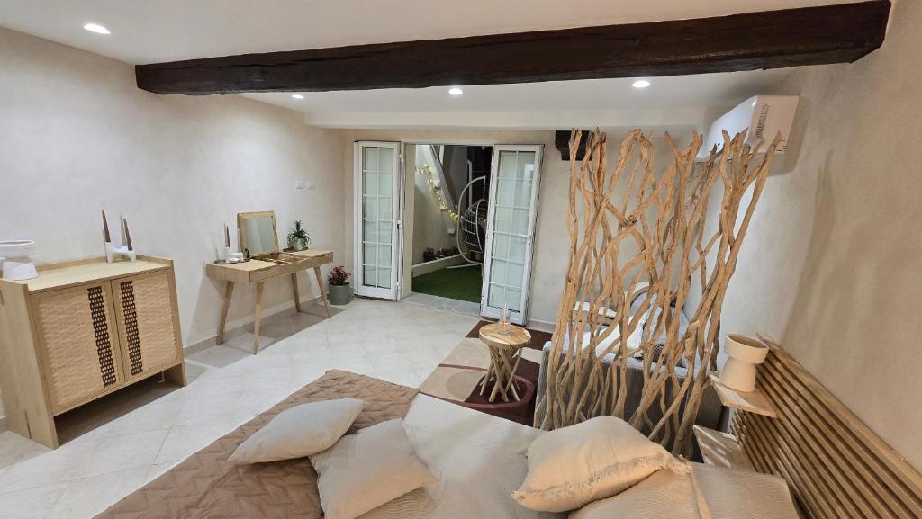 Χώρος καθιστικού στο Casa Antica