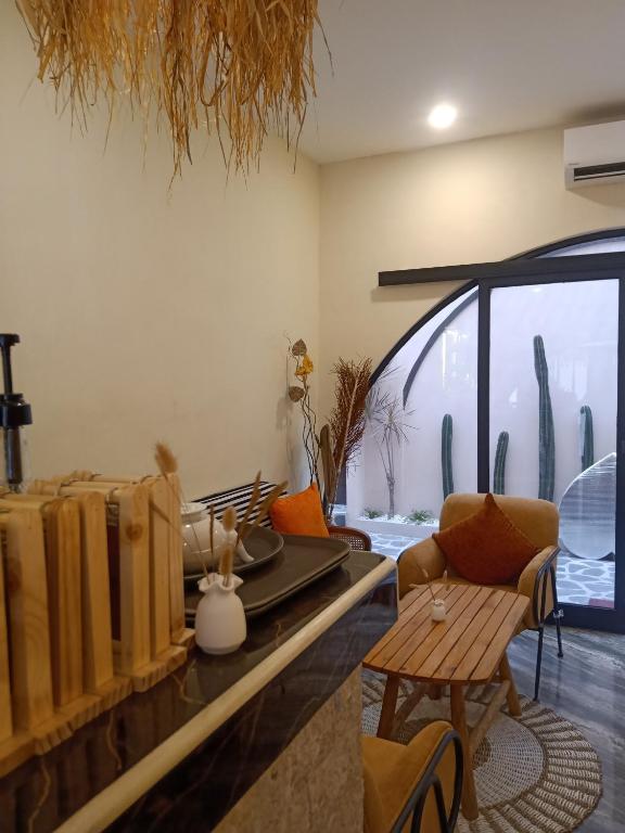 Setusvæði á Scala Villas With Private Pool Yogyakarta
