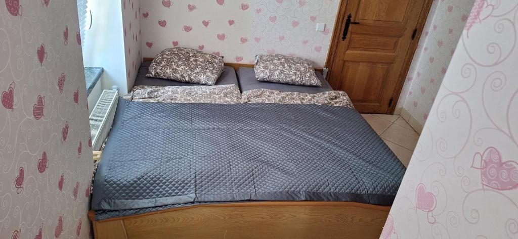 Postel nebo postele na pokoji v ubytování Ferienhaus für max6Gäste 2Kids 4Erwn