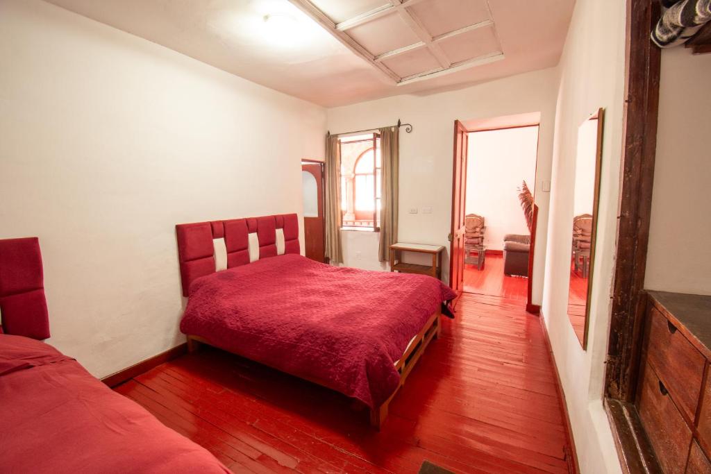 Postel nebo postele na pokoji v ubytování Vip House