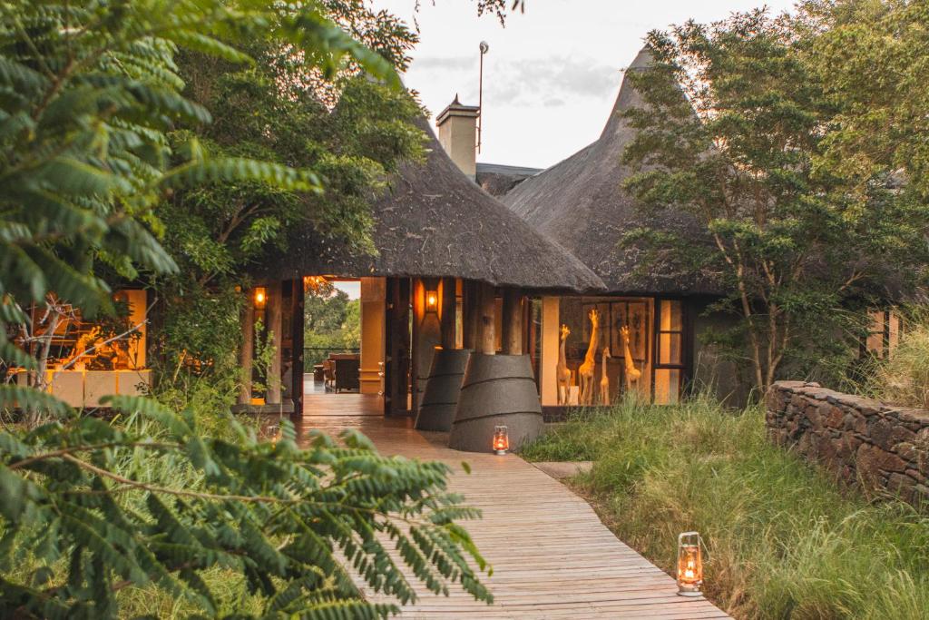 Zahrada ubytování Lion Sands Narina Lodge