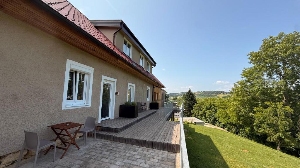 Budova, kde se apartmán nachází