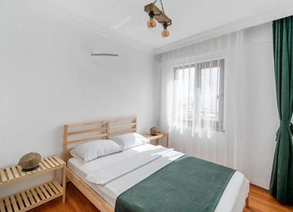 Postel nebo postele na pokoji v ubytování Fora Apart Hotel