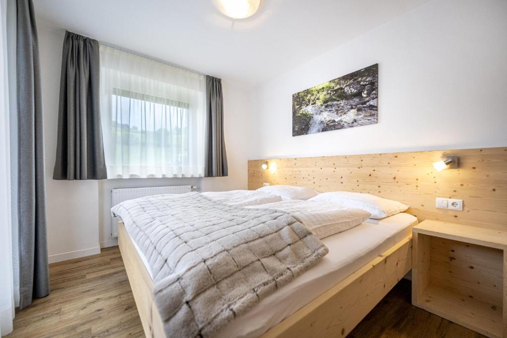 Postel nebo postele na pokoji v ubytování Apartments Woerndle