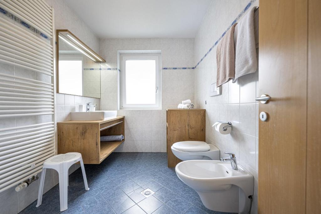 Koupelna v ubytování Apartments Woerndle