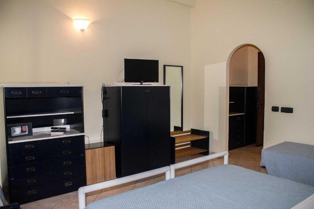 Kuchyň nebo kuchyňský kout v ubytování Hotel Tourist