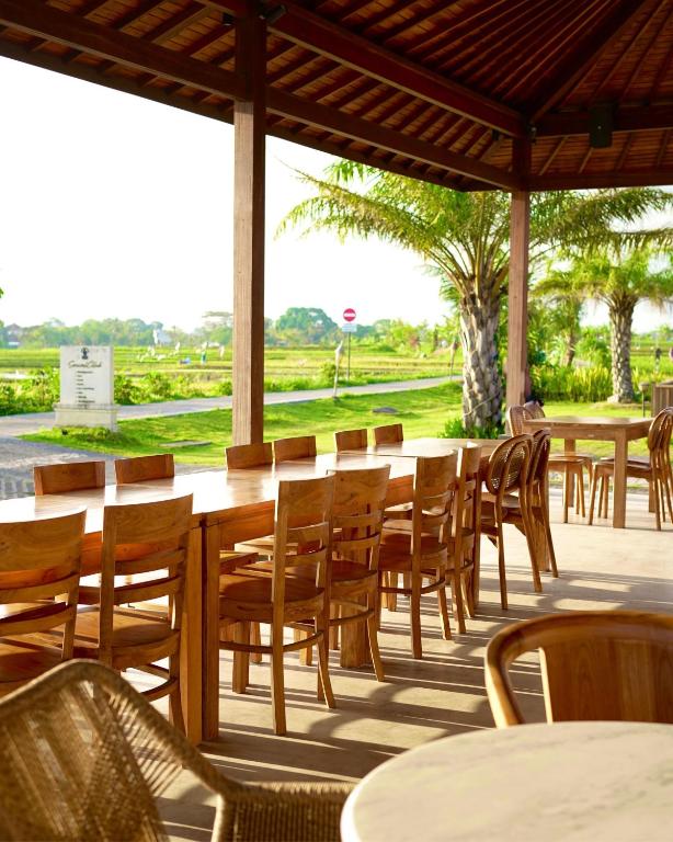 Restaurace v ubytování Padi Villa Canggu