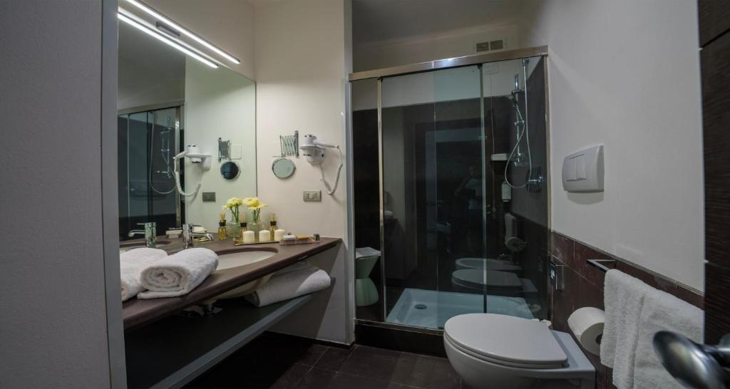 Koupelna v ubytování Best Western Hotel Green City