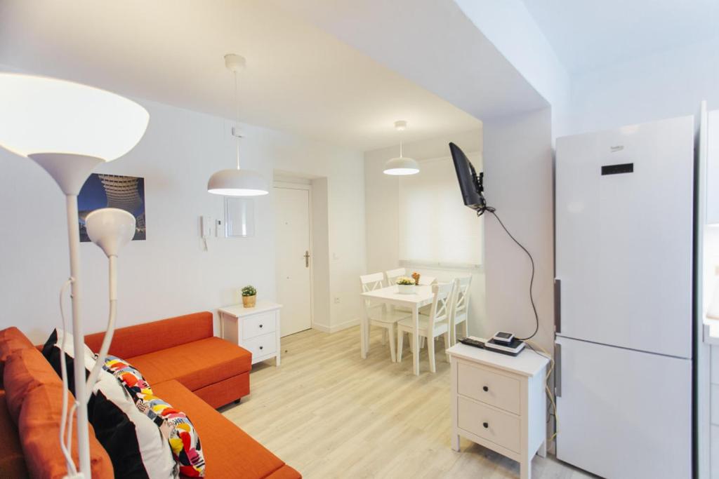Część wypoczynkowa w obiekcie Colorful and diaphanous- 3Bd 1Bth - Peral