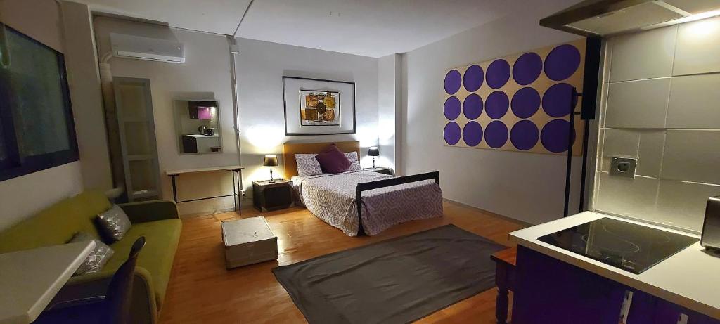 Kuchyň nebo kuchyňský kout v ubytování Great Sleep Loft