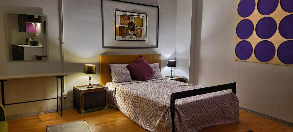 Postel nebo postele na pokoji v ubytování Great Sleep Loft