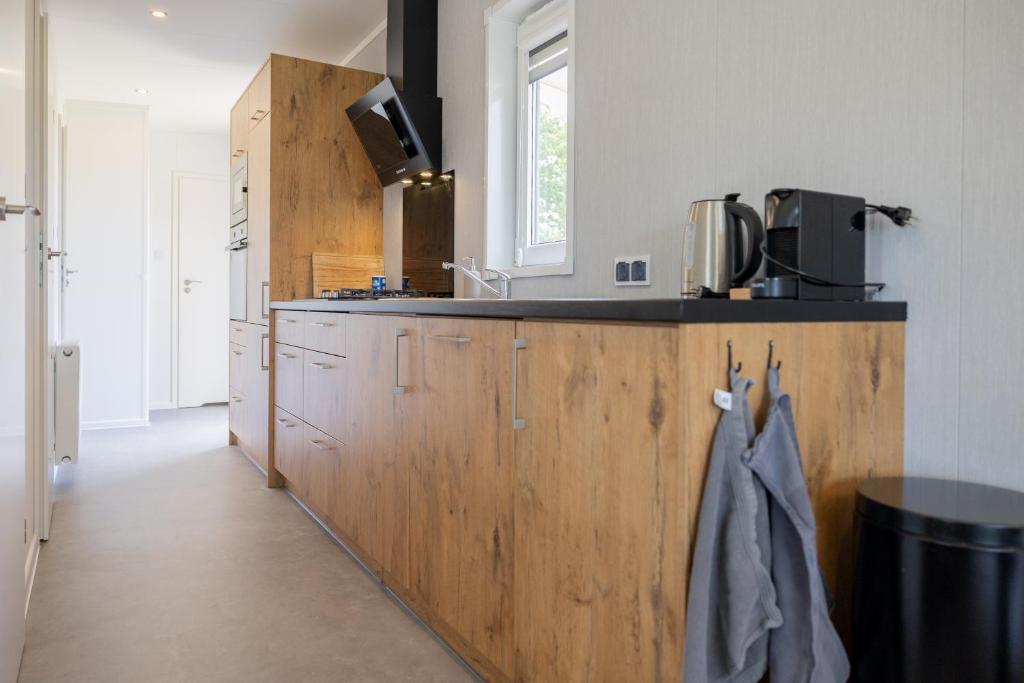 Kuchyň nebo kuchyňský kout v ubytování Chalet Rustique