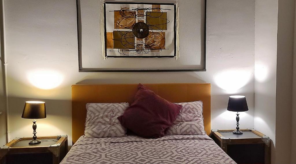 Postel nebo postele na pokoji v ubytování Great Sleep Loft