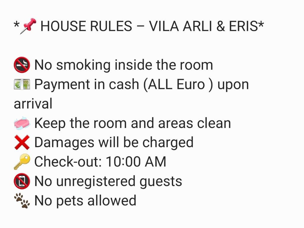 Foto dalla galleria di Villa Arli&Eris a Vlorë