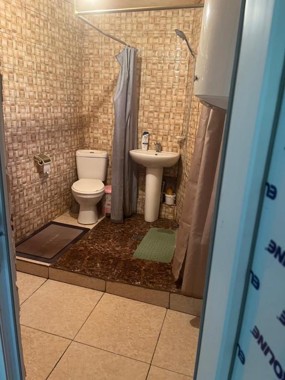 Koupelna v ubytování Guesthouse Tanano/Dodo