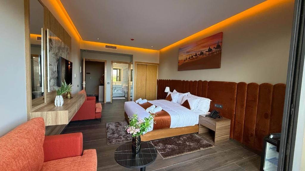 Posezení v ubytování Luxury hotel