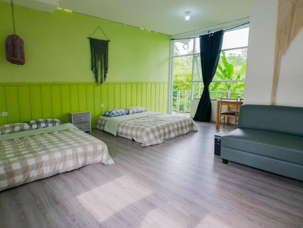 Letto o letti in una camera di Glamping Orak Arik