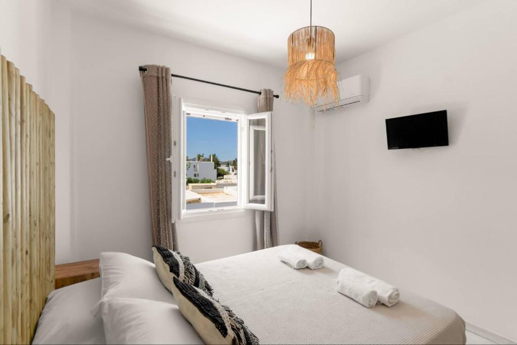 Postel nebo postele na pokoji v ubytování Athina Rooms - Lounge Apartments