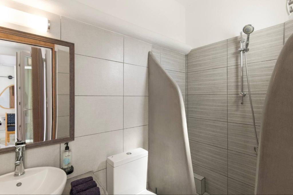 Koupelna v ubytování Athina Rooms - Lounge Apartments