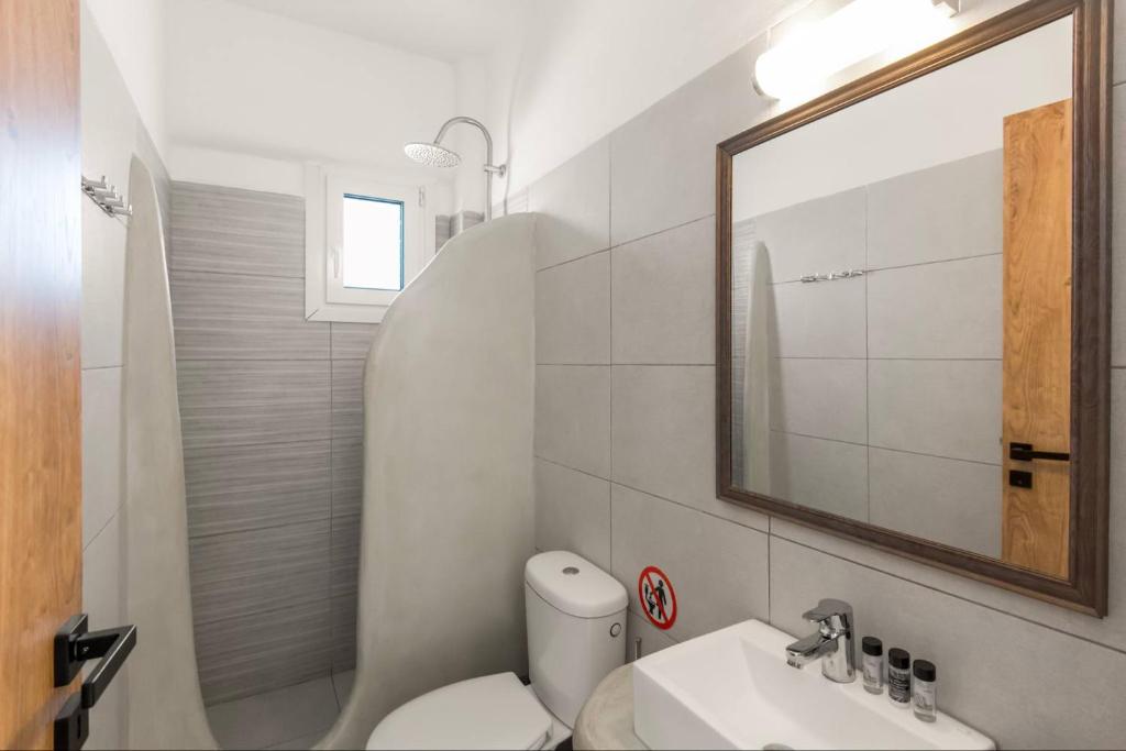 Koupelna v ubytování Athina Rooms - Lounge Apartments