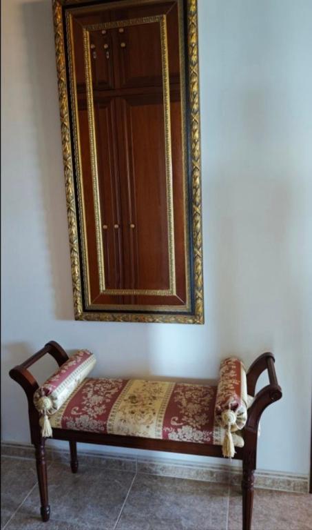 Postel nebo postele na pokoji v ubytování Apartamento frente al mar
