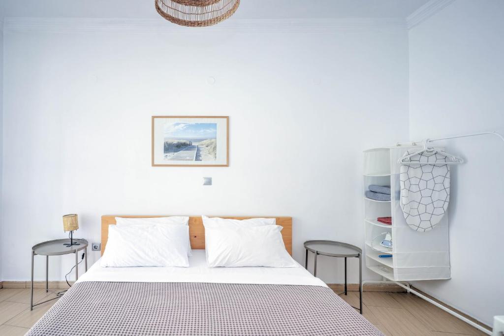 Posteľ alebo postele v izbe v ubytovaní Traveler Home 85m2 Private Parking Next to Center