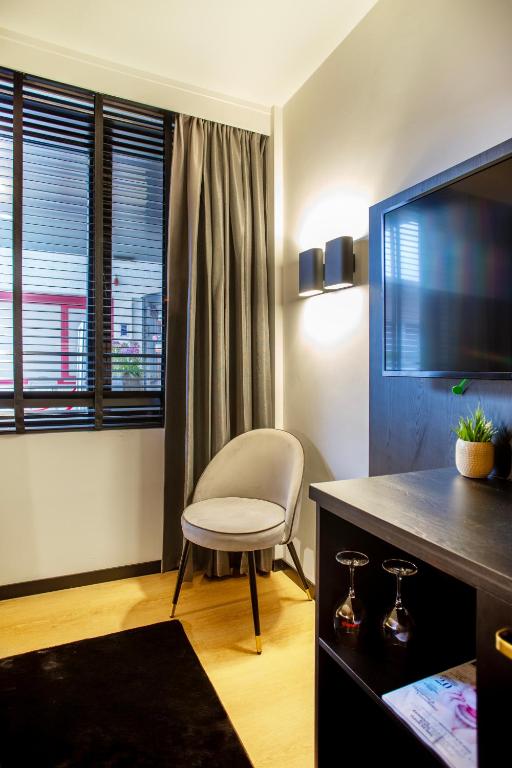 Posezení v ubytování Hotel Lowietje Lisse - Keukenhof
