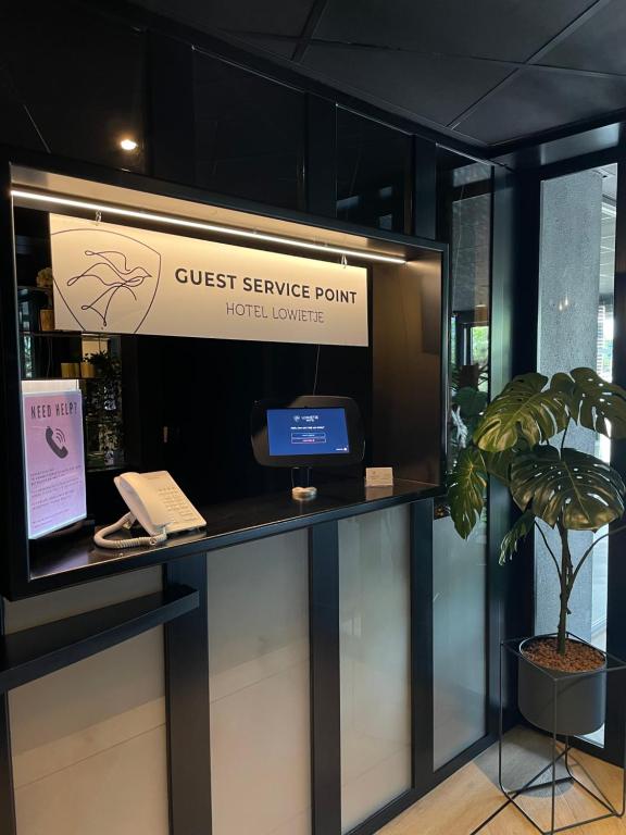 Vstupní hala nebo recepce v ubytování Hotel Lowietje Lisse - Keukenhof