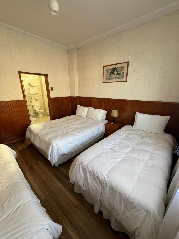 Postel nebo postele na pokoji v ubytování CHALET CHAPITAL Punta Arenas