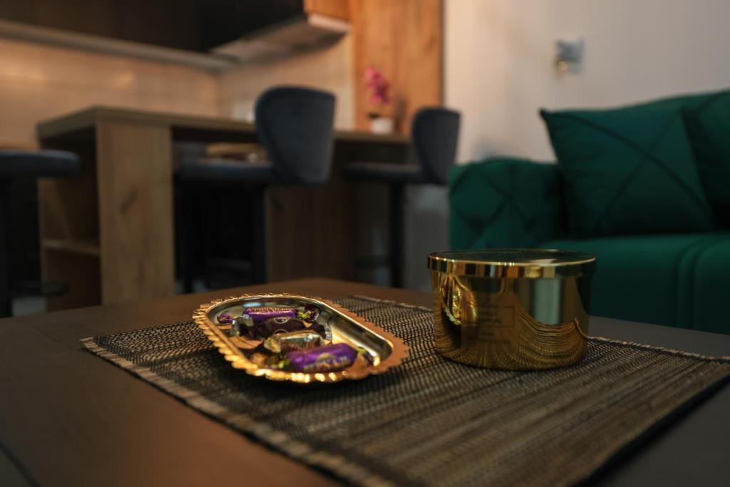 Posezení v ubytování Zeus Apartman