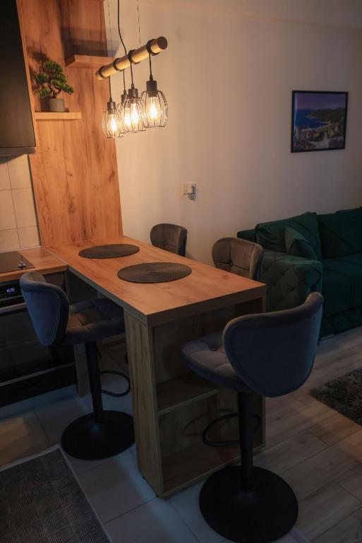Posezení v ubytování Zeus Apartman