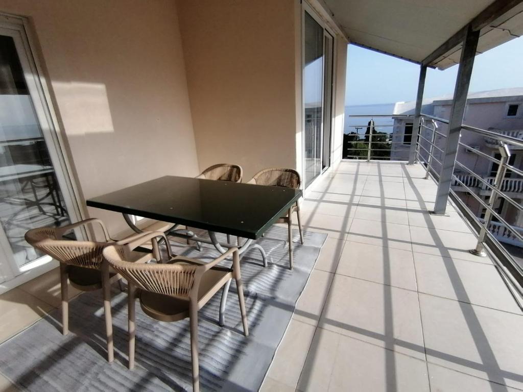 Balkón nebo terasa v ubytování Apartments Knežević