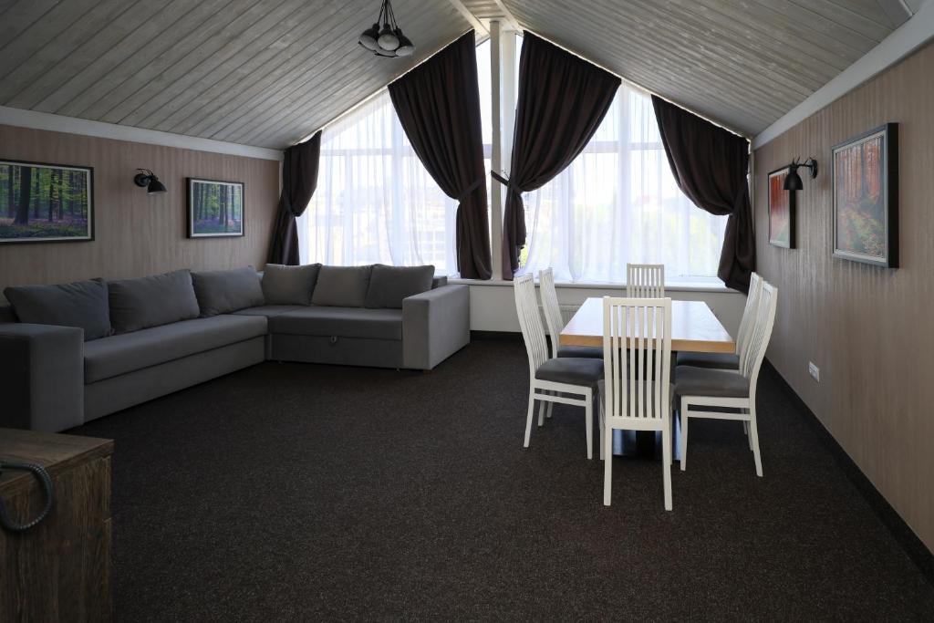 Posezení v ubytování VILSON hotel
