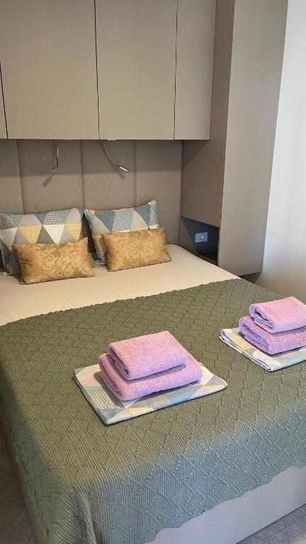 Postel nebo postele na pokoji v ubytování O'LIVE PREMIUM Mobile Home