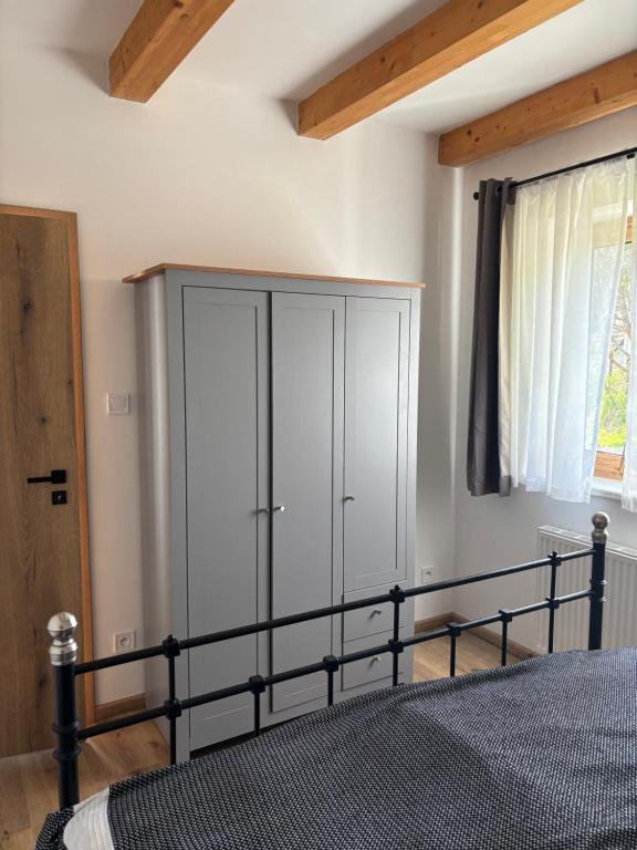 Postel nebo postele na pokoji v ubytování Apartmán Lutová