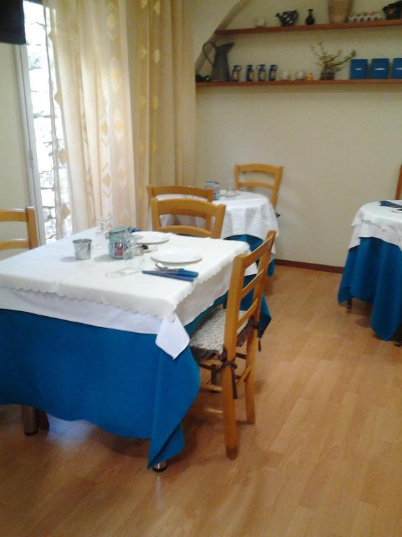 Restaurace v ubytování B&B Luna Blu